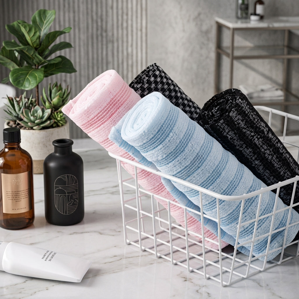Filet de douche exfoliant Diklas